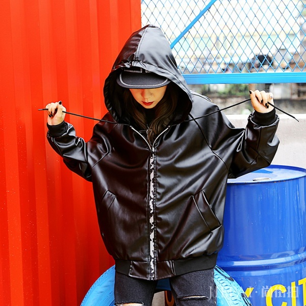 帅气机车夹克搭配,酷Girl专属流行