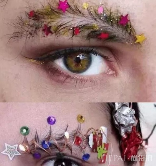 圣诞节画什么妆 这种圣诞眉妆让你美爆朋友圈