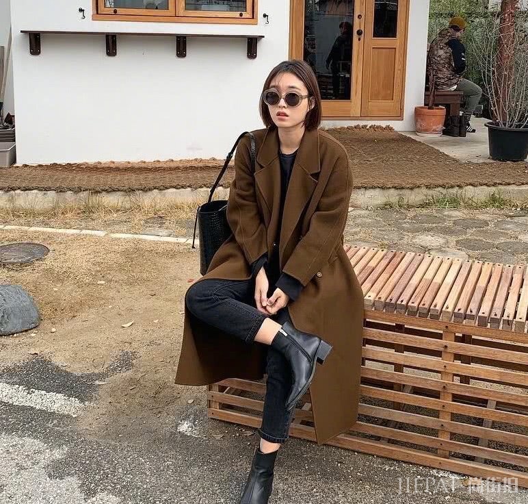 14套冬季出街复古穿搭,自信又有气质,让你变身韩系温柔小姐姐