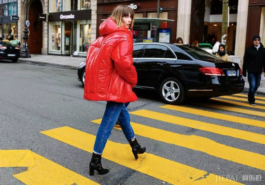 羽绒服这样穿显瘦又时髦!厉害了!