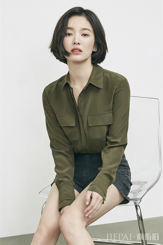 宋慧乔终于剪了短发!真是美到骨子里了