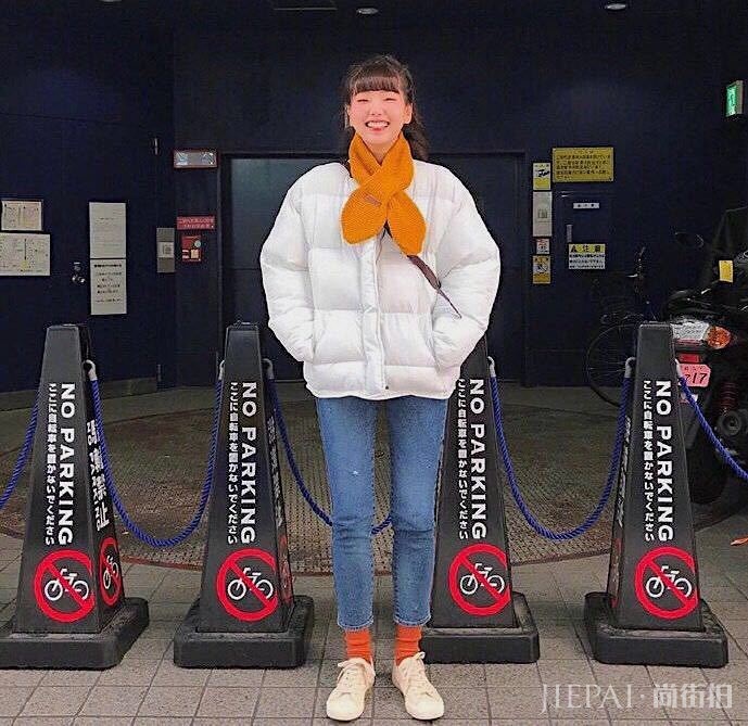 韩国妹子显瘦保暖的10款冬季棉服穿搭!