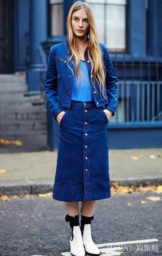 春季穿一件漂亮的牛仔外套,提升气质更显品味