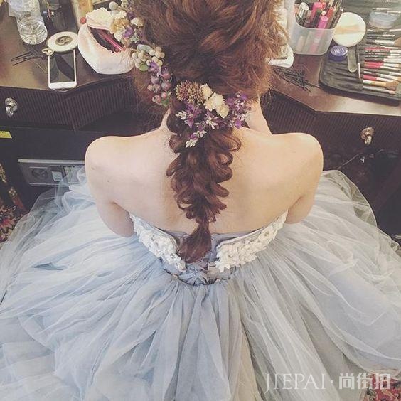 婚礼发型锁定款!10款人气的垂坠感发型介绍!