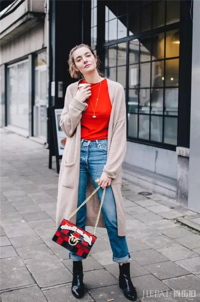 阳春二三月,让素雅的针织开衫带你赴一场春的约会 –第 5 页– 尚街拍