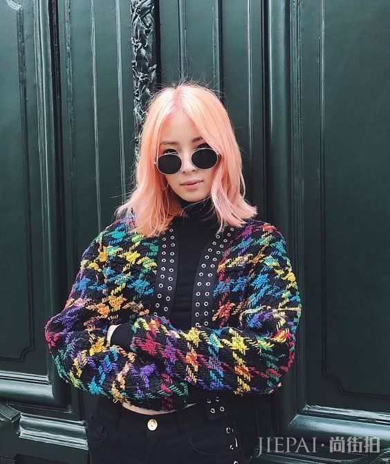 韩国博主气场堪比超模,成亚洲女孩的穿衣典范