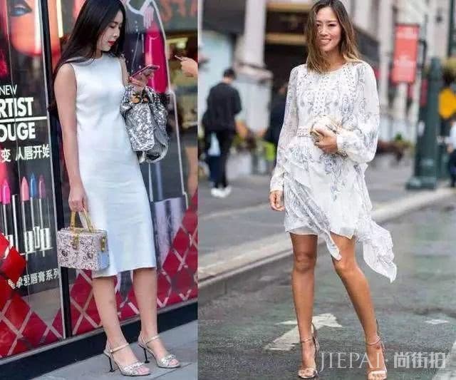 夏天穿的连衣裙用这3种鞋子搭配,不仅显高还有气质