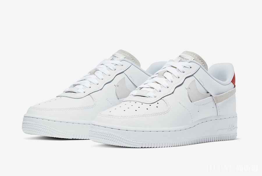 Nike Air Force 1“断钩”又来啦!自主设计解构风格更明显!