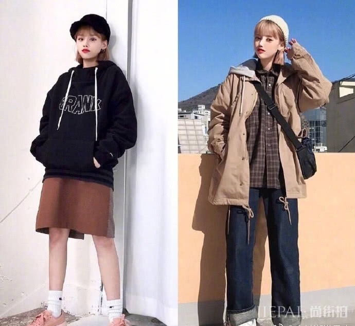 女孩子这样穿才够帅气?用皮裤皮裙穿搭成最酷女孩
