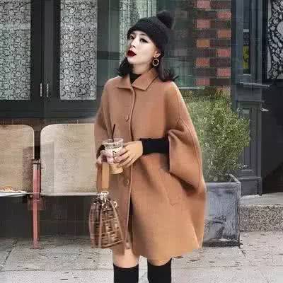 女人尽量不要高跟鞋配大衣,姐姐最近都学他们这样搭,背影都特美