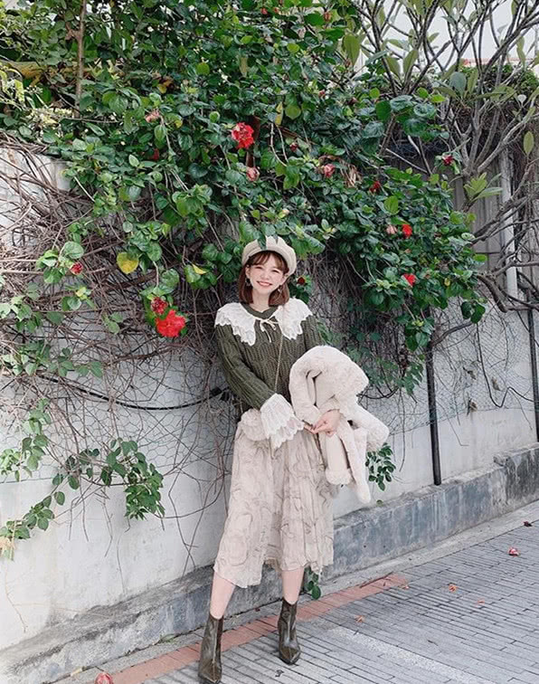 清新甜美风又乖巧可人,给你一个“大写”的时尚感