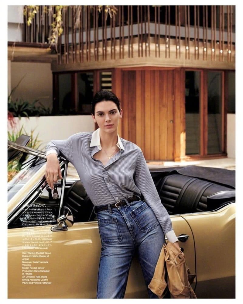 KENDALL的身材哪个女生不羡慕!最新内页大片每张都是颜值暴击