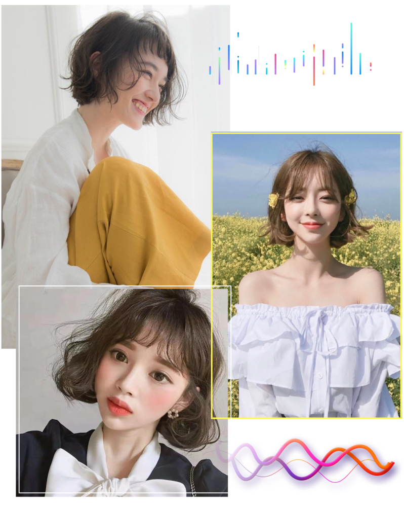 发量少发质细软容易油的小圆脸女生，适合什么样的短发？