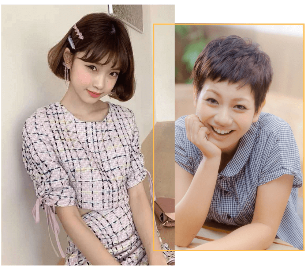 发量少发质细软容易油的小圆脸女生，适合什么样的短发？