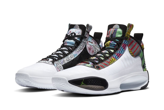 八村塁Air Jordan 34 PE全新鸳鸯设计篮球鞋曝光