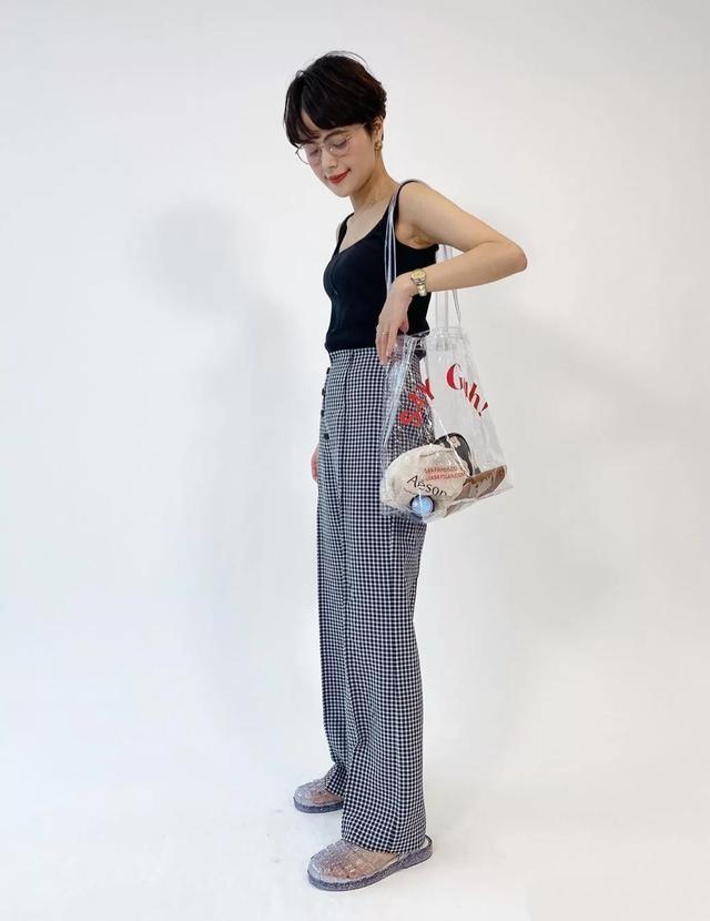 小个子女生学154日系博主穿搭休闲又质感,爱了爱了!