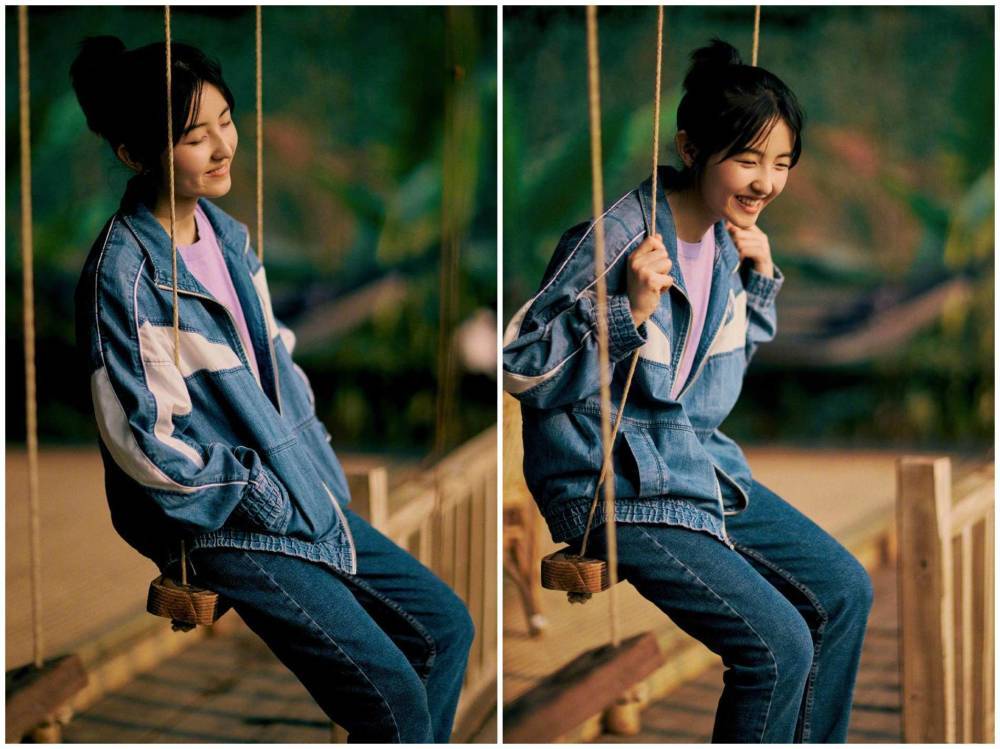 张子枫不扮成熟不装可爱,造型自然穿出了最舒服的高级感