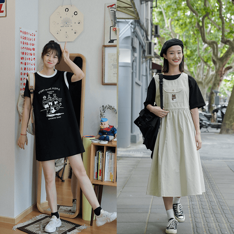 让人无法拒绝的学院风穿搭，上身娇俏又可爱，助你秒变“白月光”