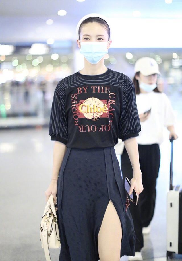 金晨的时尚水准一路飙升,网友:乘风破浪的仙女