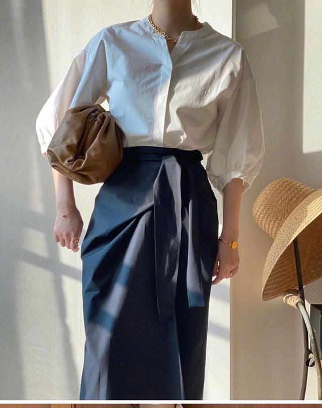 韩国博主SIWA日常穿搭风格优雅,配色简约又显高级