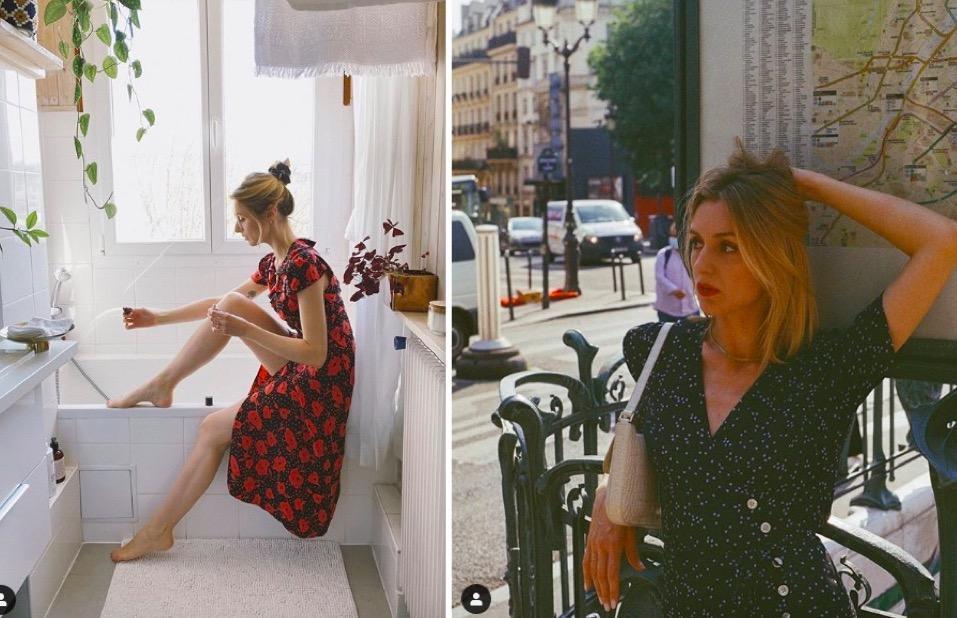 这位巴黎时尚博主太会穿!学她用3个套路穿出法式浪漫,简单还好看