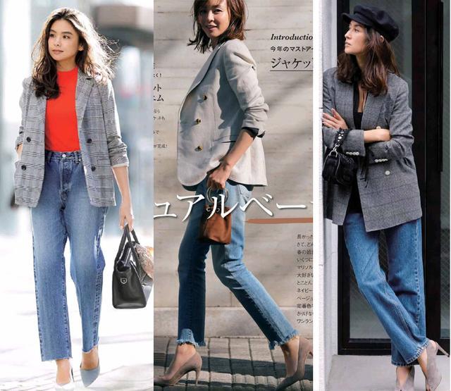 秋装这样穿牛仔裤更时髦？让时尚博主穿搭思路助你又美又帅！