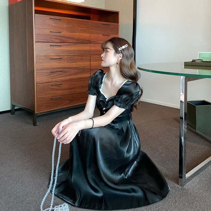 闪闪发光的复古公主裙满满宫廷风，秋冬季节必备单品