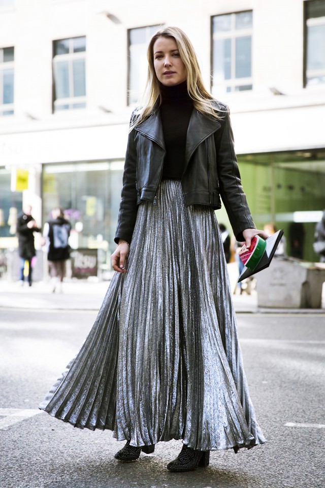 长裙如何搭配外套 这样穿魅力十足