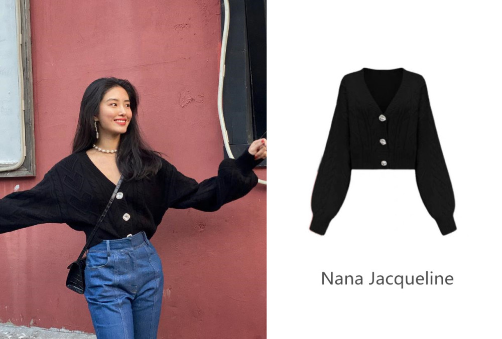 杨采钰法式秋日穿搭!简约利落又时髦复古,网友:太像刘亦菲了