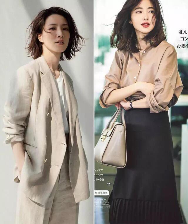 轻熟女性不再刻意“装嫩”,试试“茶艺”简约穿搭,精致有气质