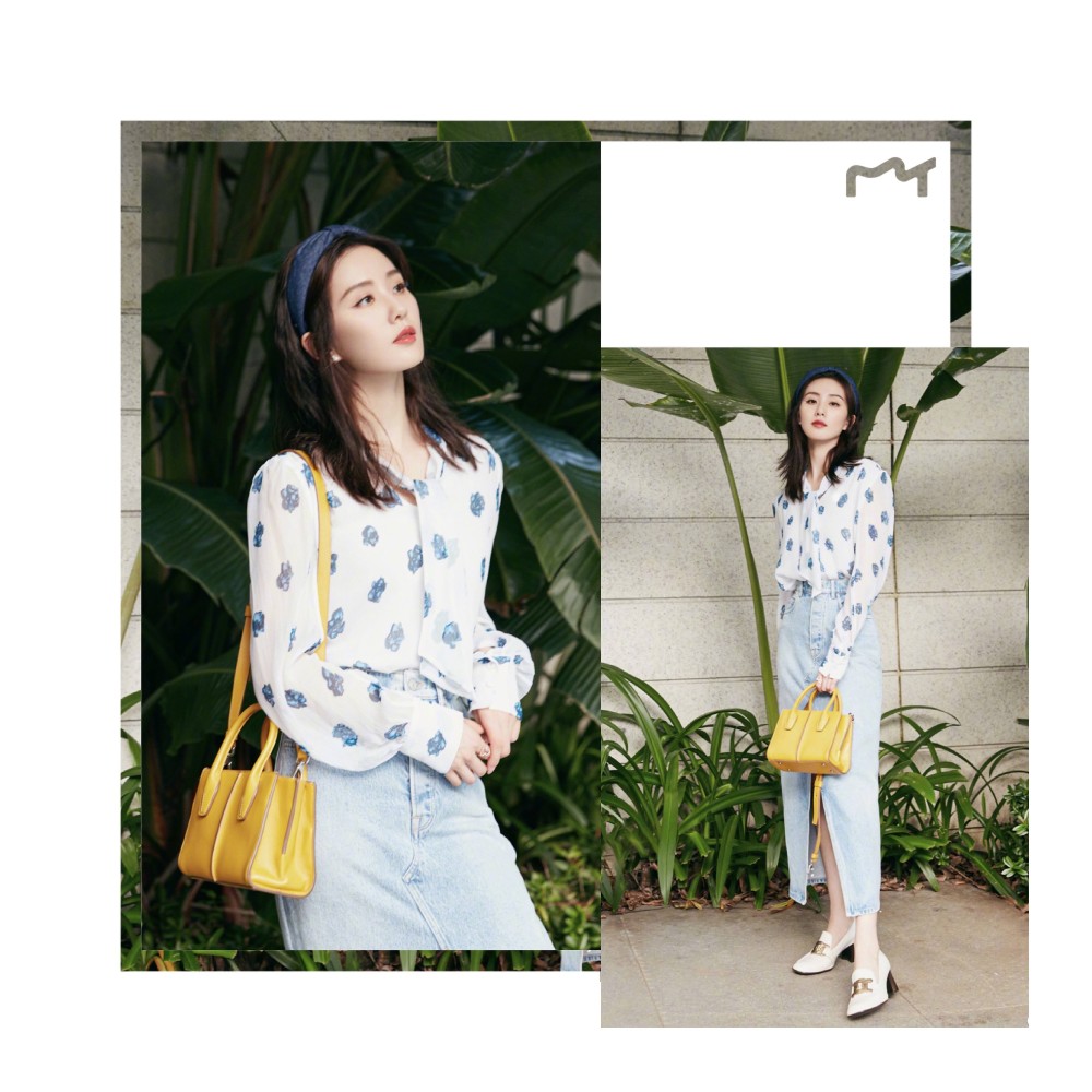 “穿衣清淡”的刘诗诗，这次穿搭画风终于变了