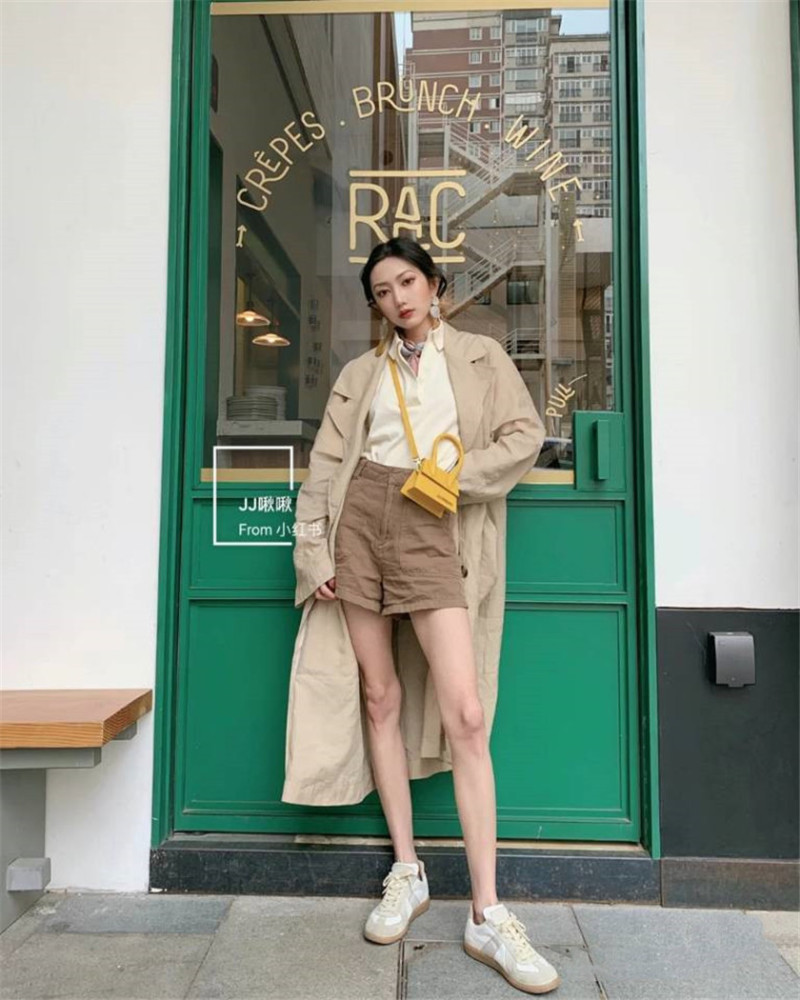 最近流行“外长内短”新穿法，显高显瘦谁穿谁好看