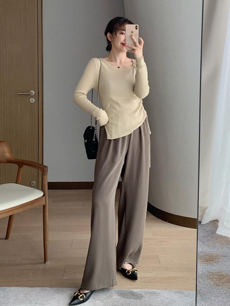 裙装穿腻了换简约轻熟风女装，洋气俏皮又休闲