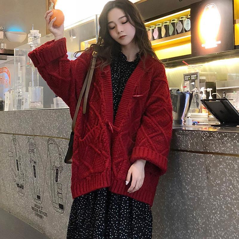 手感舒服又厚实的毛衣外套，冬天备上既潮流又有温度