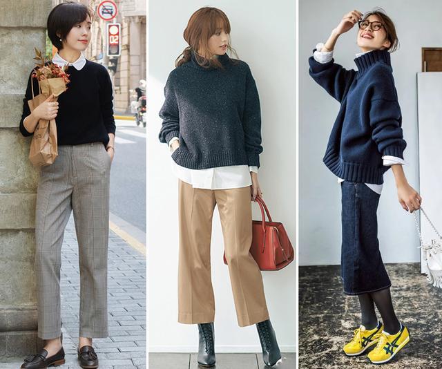 秋天的时髦必须要有毛衣,5个搭配思路让你温柔雅致还有气质