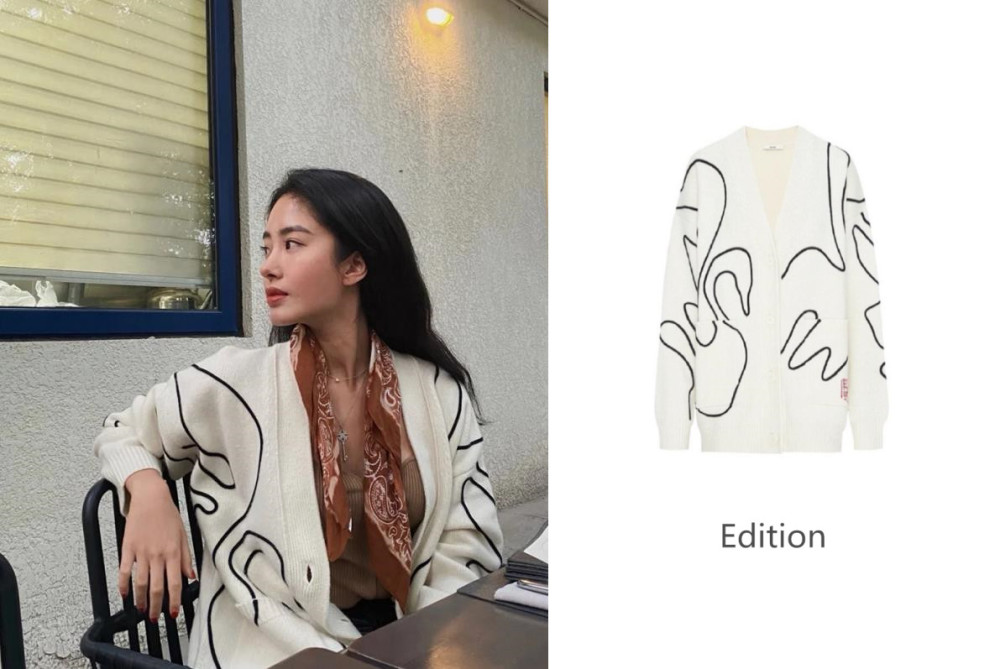 杨采钰法式秋日穿搭!简约利落又时髦复古,网友:太像刘亦菲了