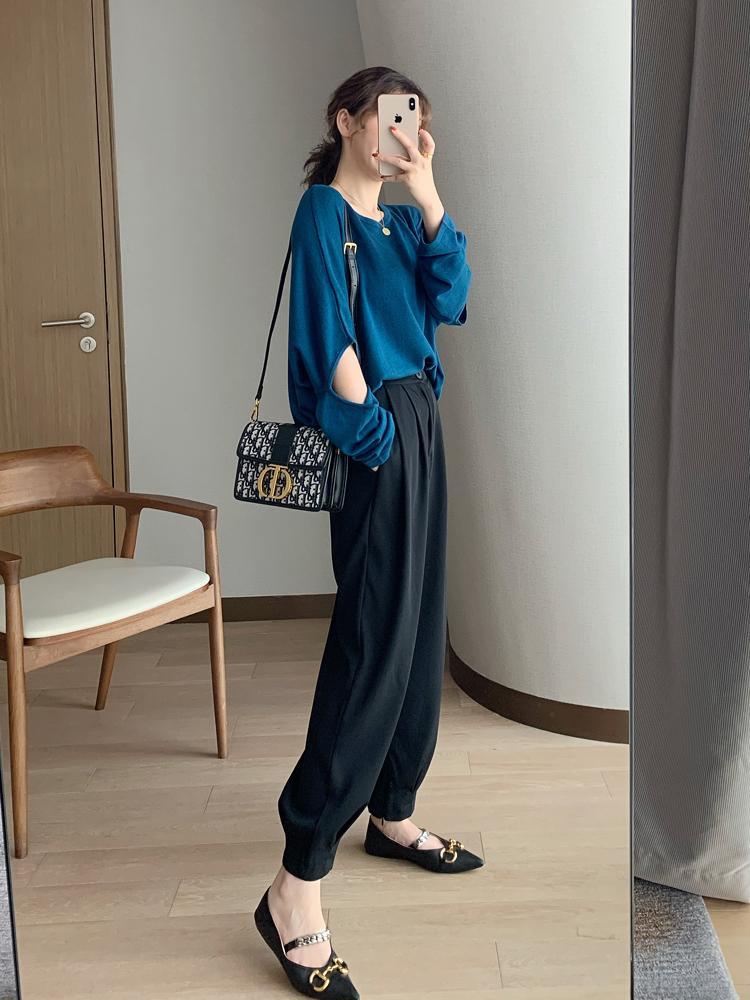 裙装穿腻了换简约轻熟风女装，洋气俏皮又休闲