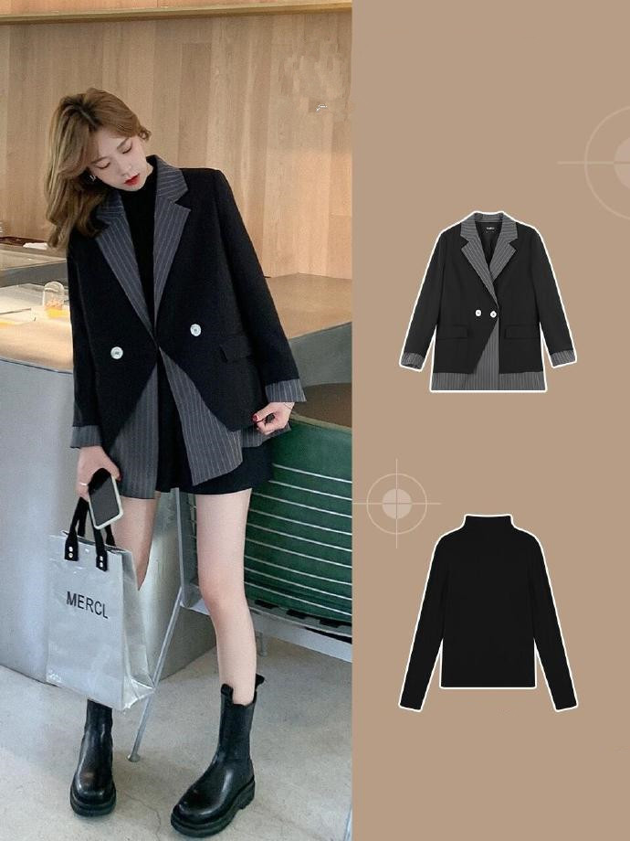 小个子显高，穿西装就！