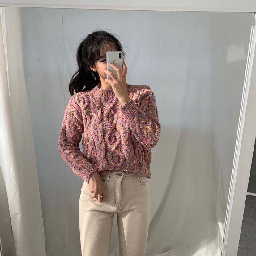 厚外套+高腰裤=冬季最火显高套路!