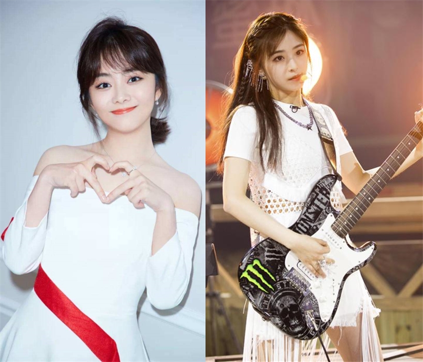 谭松韵、张含韵穿上丝绒裙秒变少女,美到开挂了