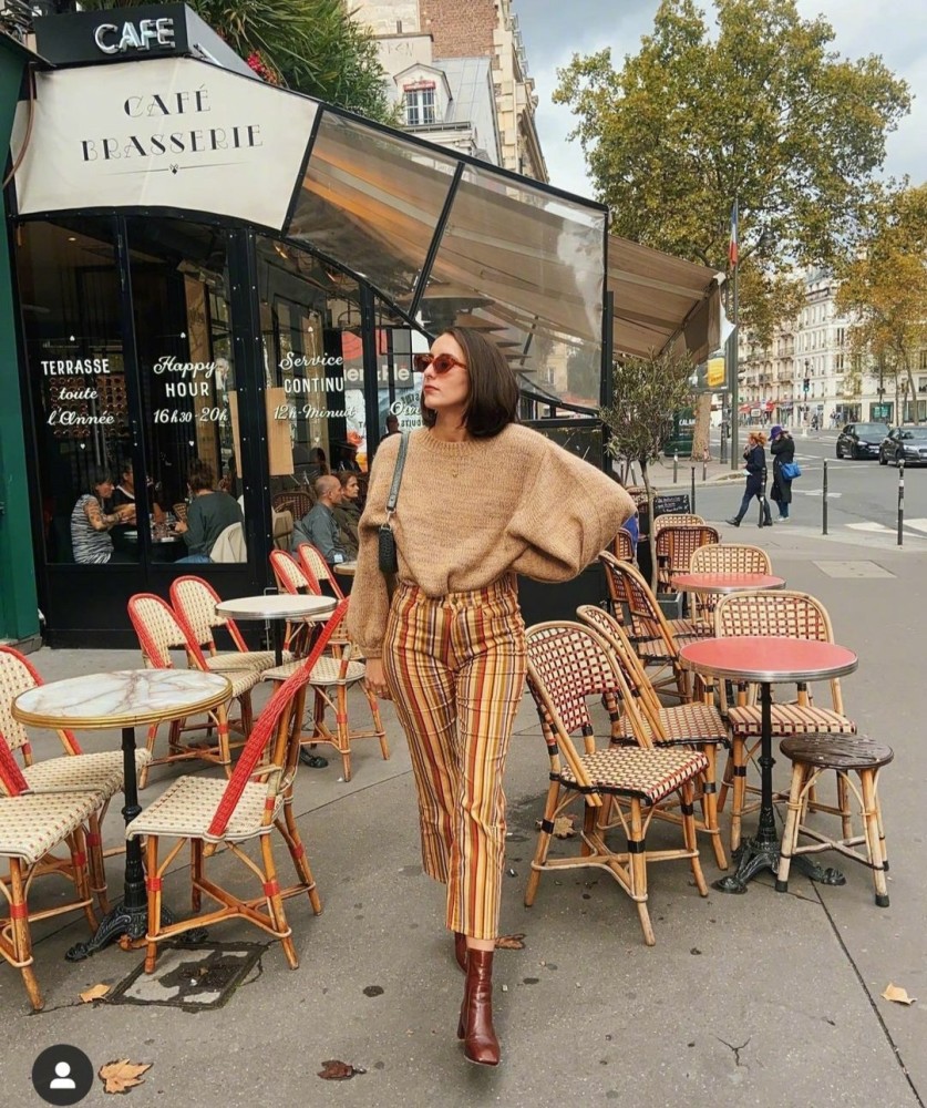 秋冬季怎么穿显淑女?就让这个法国小姐姐来带你做个美美的仙女吧!