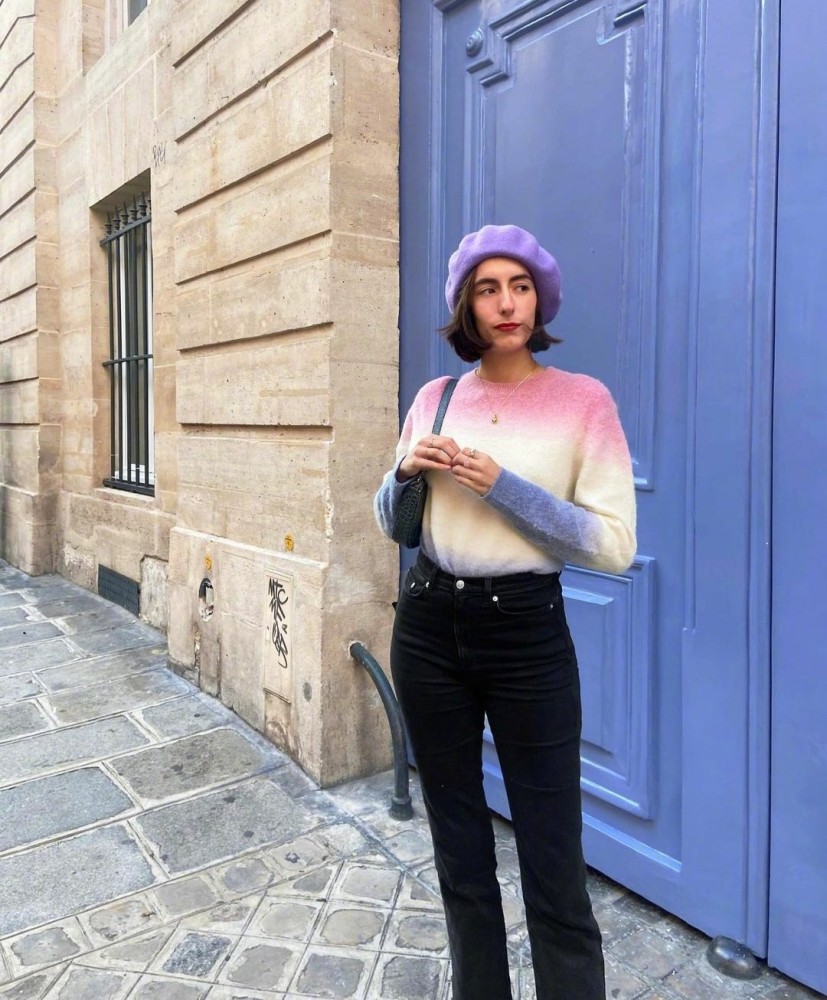 秋冬季怎么穿显淑女?就让这个法国小姐姐来带你做个美美的仙女吧!