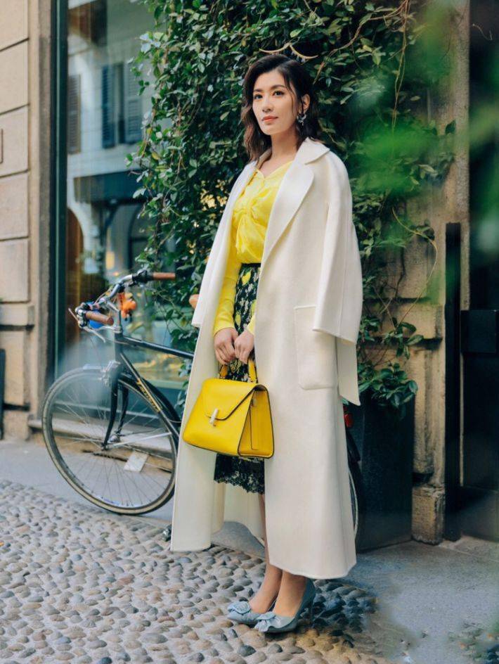 大衣+裙子,让你在冬天也可以美!美!美!