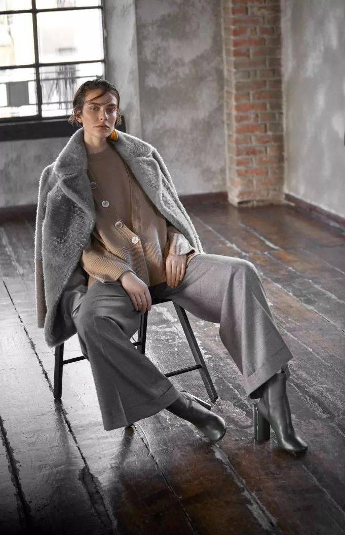 冬季穿“泰迪熊”大衣既软又暖