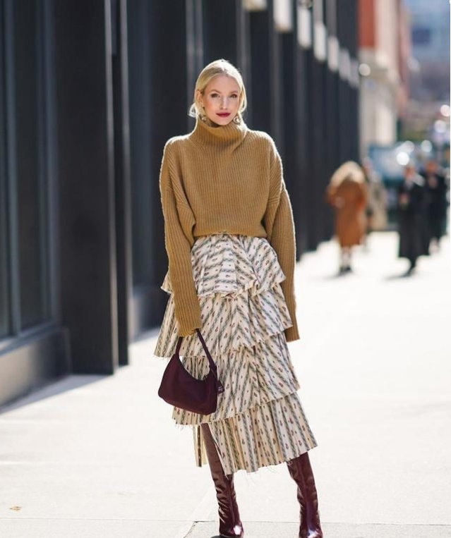 蛋糕裙穿搭小技巧