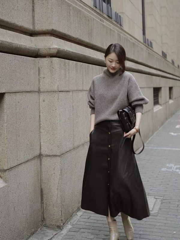 简单的几种搭配穿出高级精致感