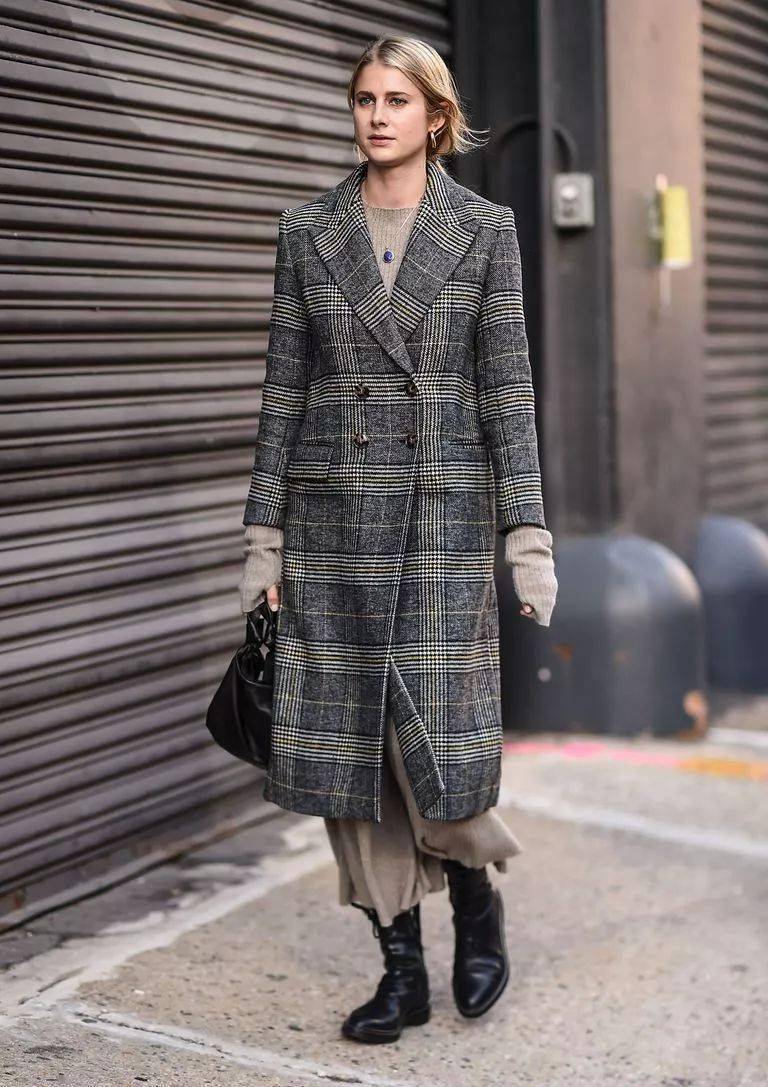 大衣+裙子,让你在冬天也可以美!美!美!