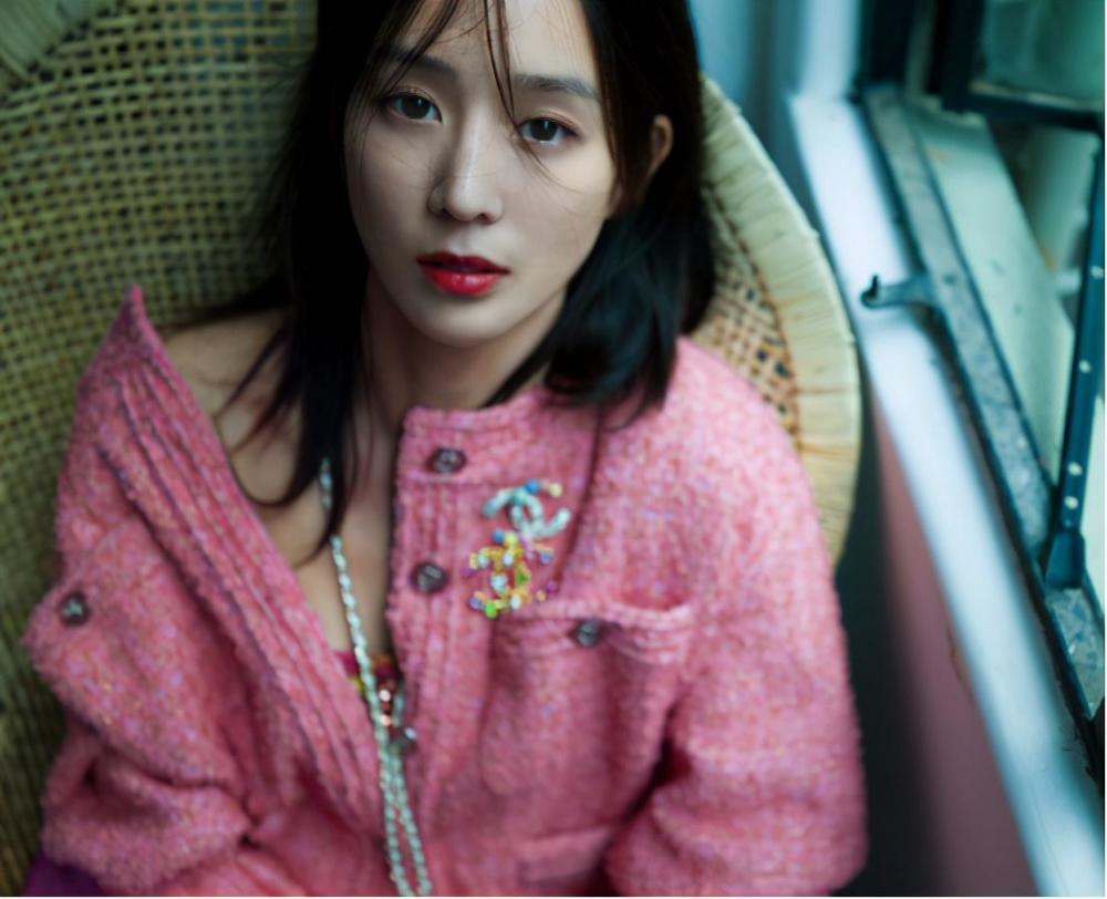 张钧甯还是长发的时候有魅力，看着不仅美，还带着独特女人味