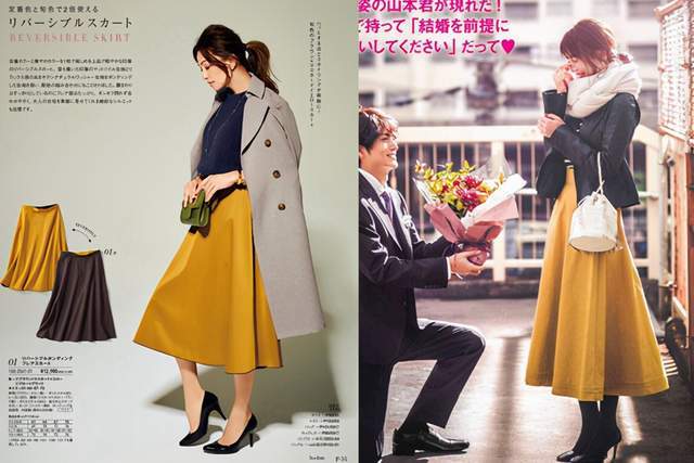 日本时尚达人太会穿半身裙,简约高级又复古,每套都是借鉴模板