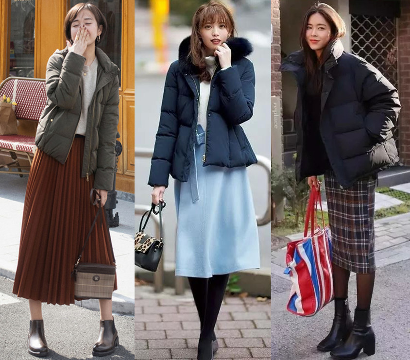 2020秋冬“外套+裙子”穿搭火了!温暖时尚,漂亮有女人味